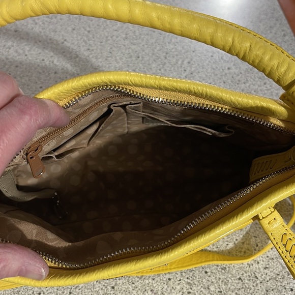 Brighton Yellow Handbag/Crossbody - Picture 3 of 6